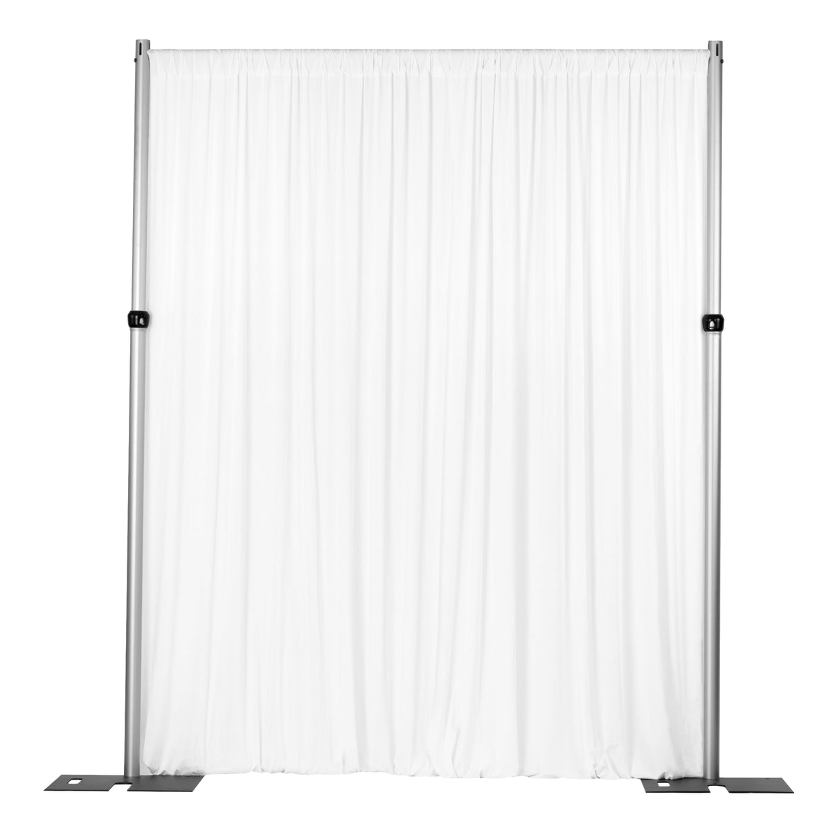 Spandex 4way Stretch Drape Curtain 14ft H x 60" W White CV Linens™