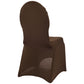 Spandex Banquet Chair Cover - Chocolate Brown - CV Linens