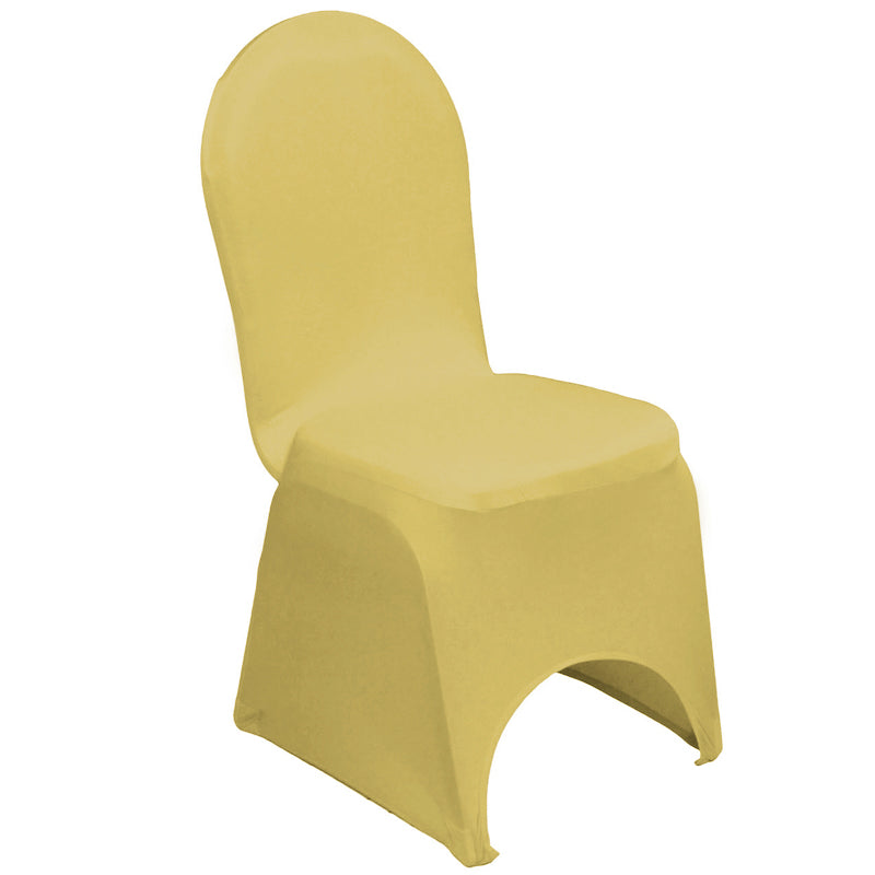 Spandex Banquet Chair Cover - Gold - CV Linens