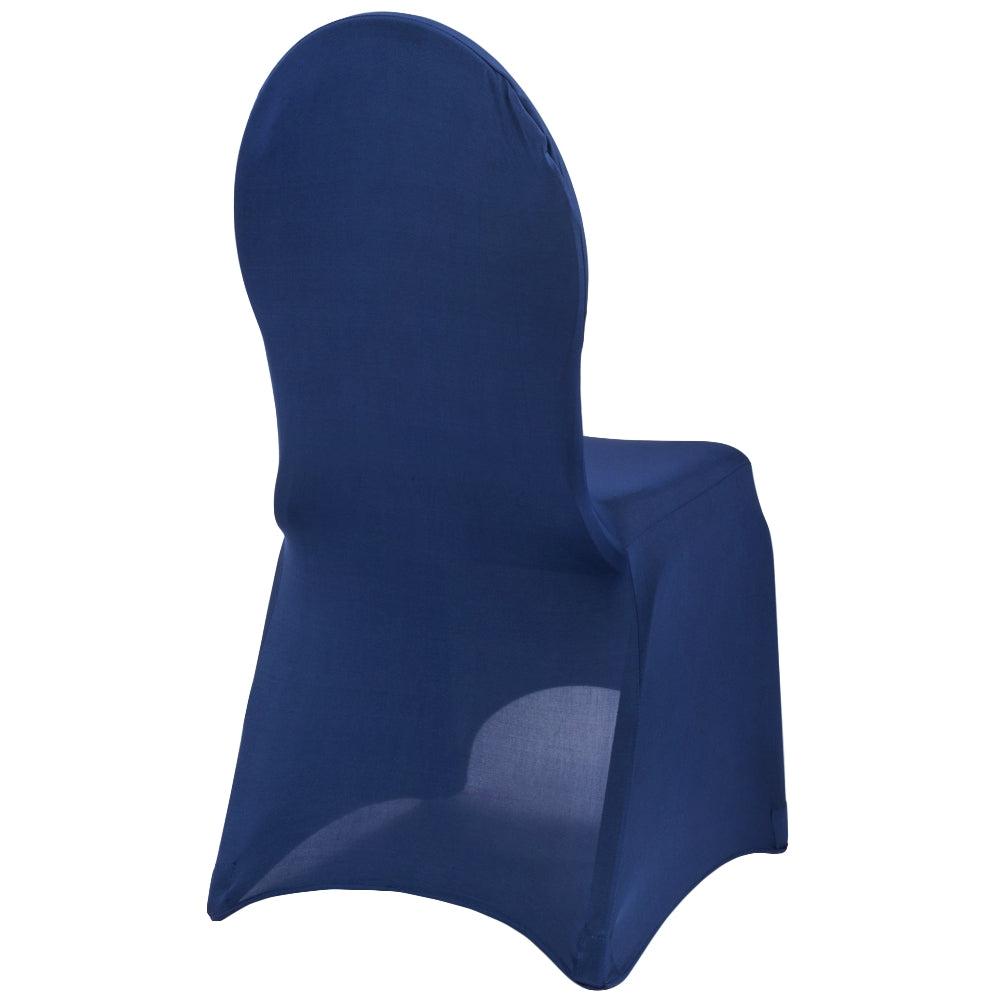 Spandex Banquet Chair Cover - Navy Blue - CV Linens