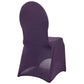 Spandex Banquet Chair Cover - Eggplant/Plum - CV Linens