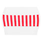 Stripe Spandex Chair Band - Red & White - CV Linens