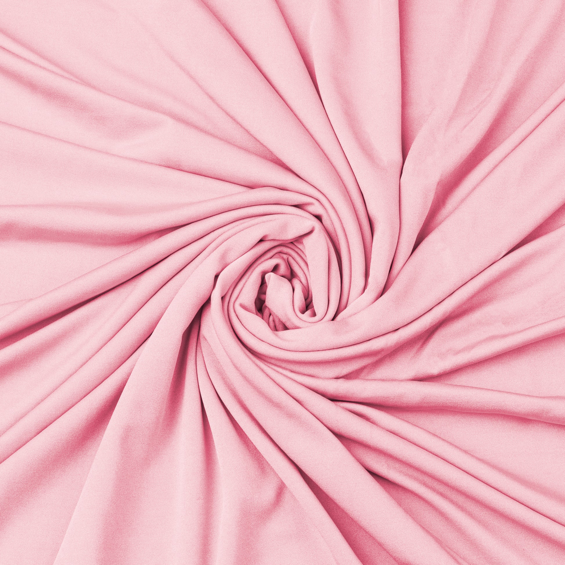 Cali Fabrics Pale Pink Soft Lightweight Stretch Rayon Jersey Fabric by the  Yard