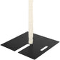 10ft Spandex Upright Pole Cover - Ivory - CV Linens