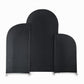 Spandex Arch Covers for Chiara Frame Backdrop 3pc/set - Black