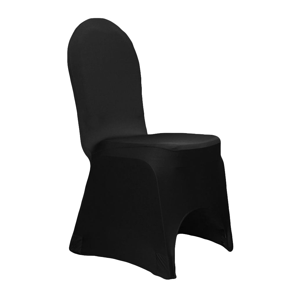 Spandex Banquet Chair Cover - Black - CV Linens