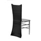Spandex Chiavari Chair Back Cover - Black - CV Linens