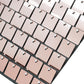 Spangle Shimmer Sequin Wall Panel Backdrops (24 pc/pk) - Rose Gold