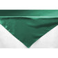 Square 54" SATIN Table Overlay - Emerald Green - CV Linens