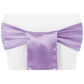 Standard Satin Chair Sash - Victorian Lilac/Wisteria - CV Linens