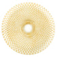 Sun Burst Glass Charger Plate - Gold - CV Linens