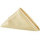 Taffeta Napkin 20"x20" - Champagne - CV Linens