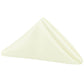 Taffeta Napkin 20"x20" - Ivory - CV Linens