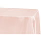 Taffeta Tablecloth 90"x132" Rectangular - Blush - CV Linens
