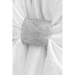 Taffeta Universal Self Tie Chair Cover - White - CV Linens