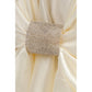 Taffeta Universal Self Tie Chair Cover - Ivory - CV Linens