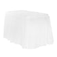 Tulle Tutu 14ft Table Skirt - White - CV Linens
