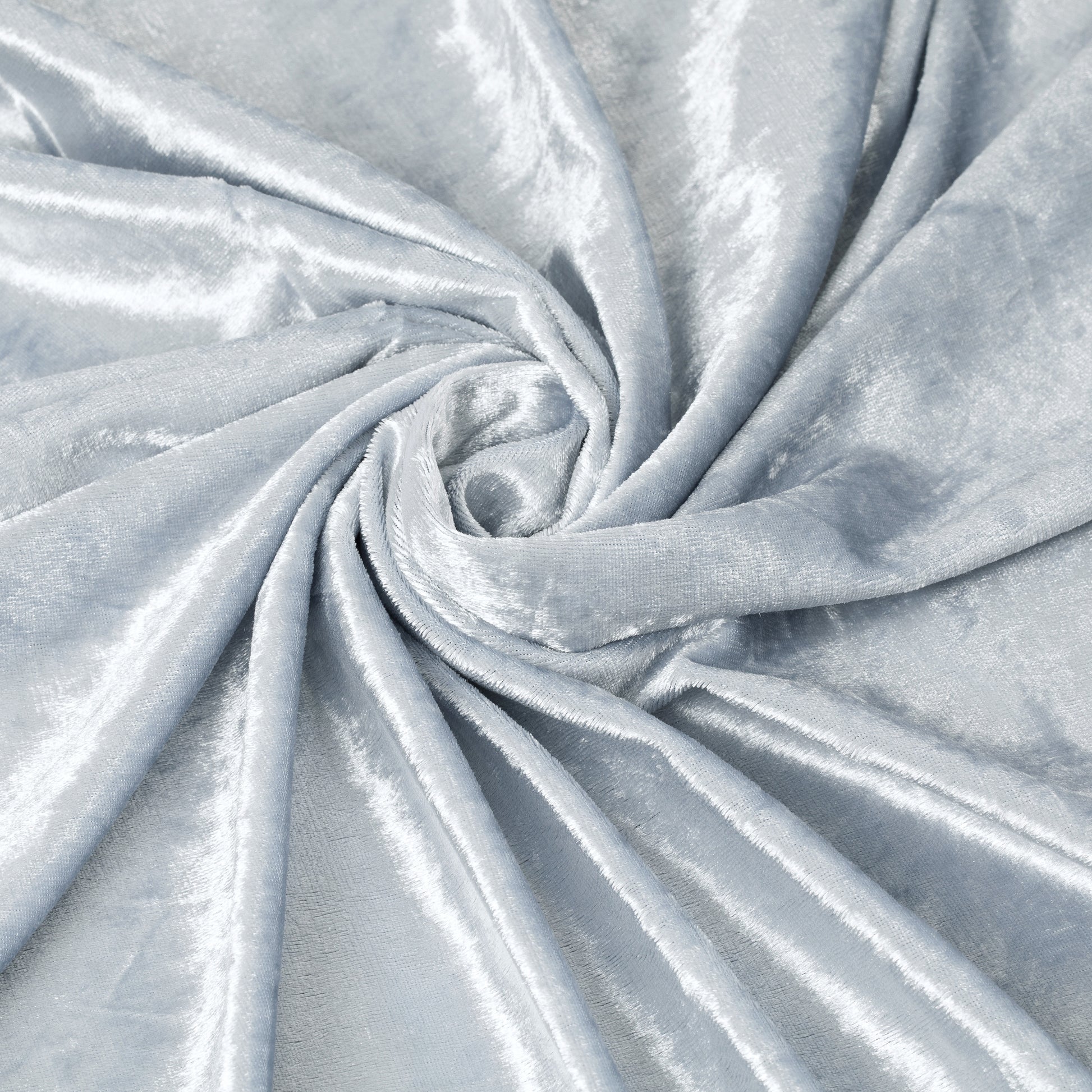 10 yards Velvet Fabric Roll - Dusty Blue - CV Linens