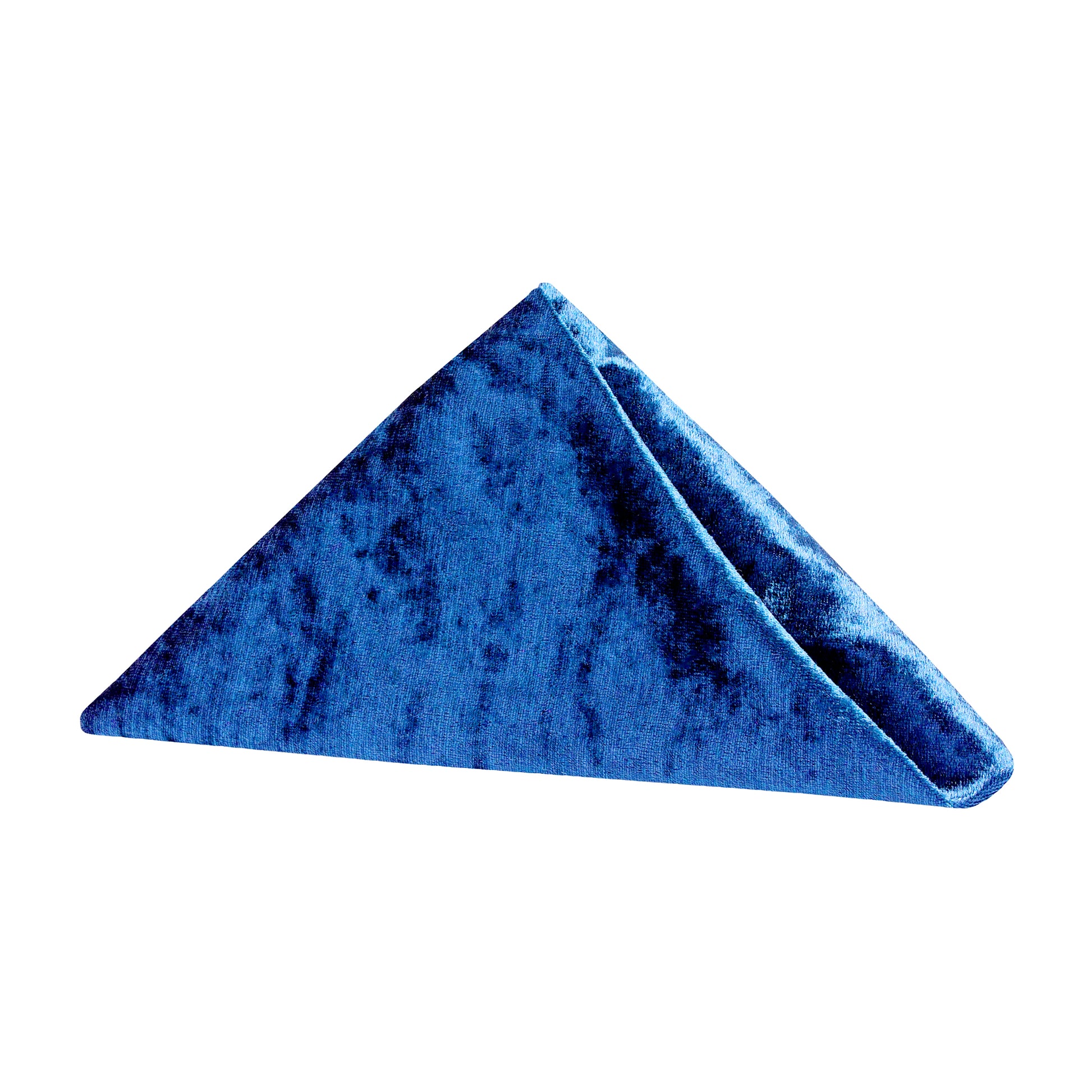 Velvet 20"x20" Linen Napkin - Royal Blue - CV Linens