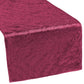 Velvet Table Runner - Burgundy - CV Linens