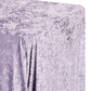 Velvet 90"x132" Rectangular Tablecloth - Wisteria - CV Linens