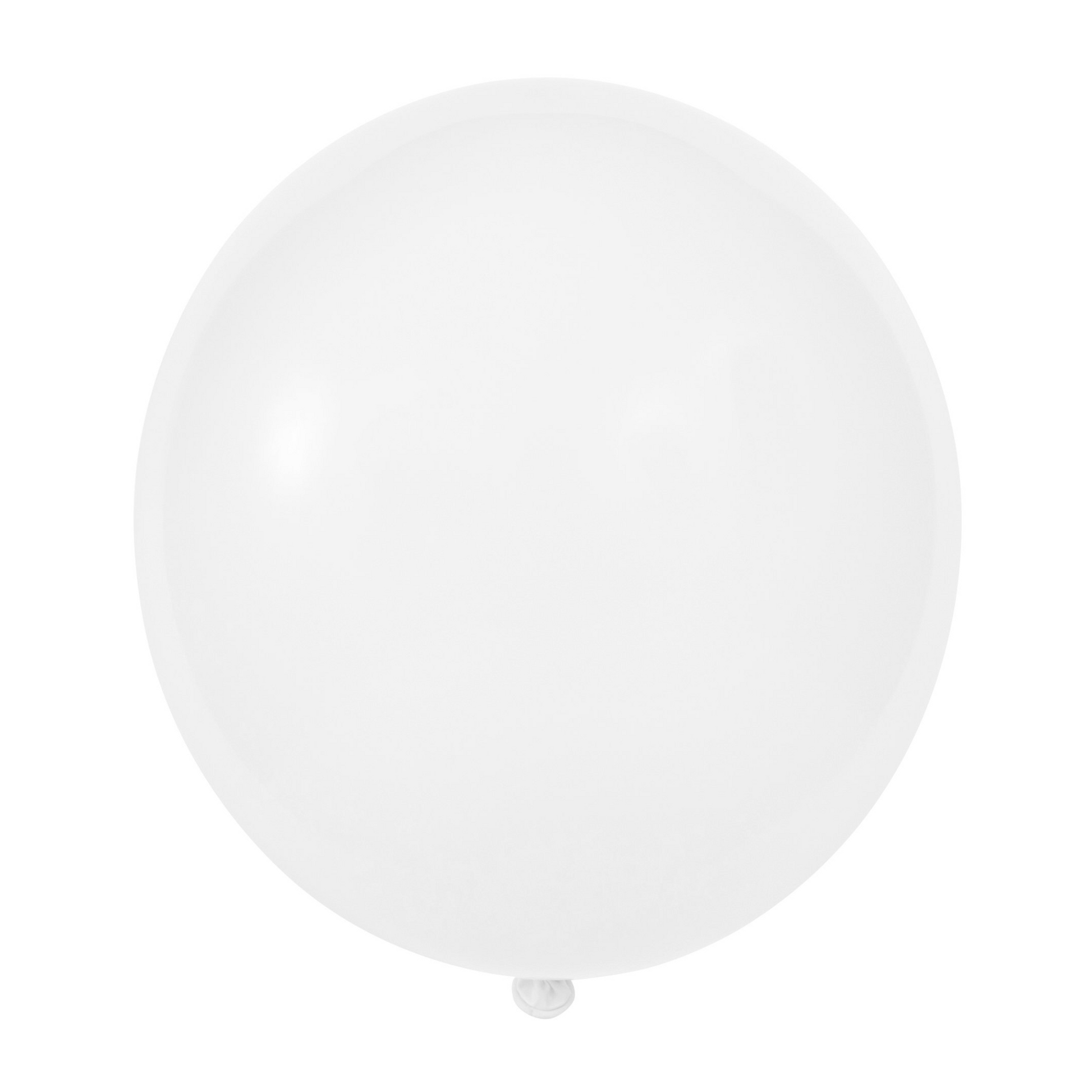 White 36" Jumbo Latex Balloons | 2 pcs