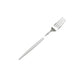 White Plastic Cutlery Set 60pcs/pk - Silver Mod Collection