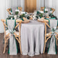 Wide Satin Chair Sash - Emerald Green | tablecloth | 