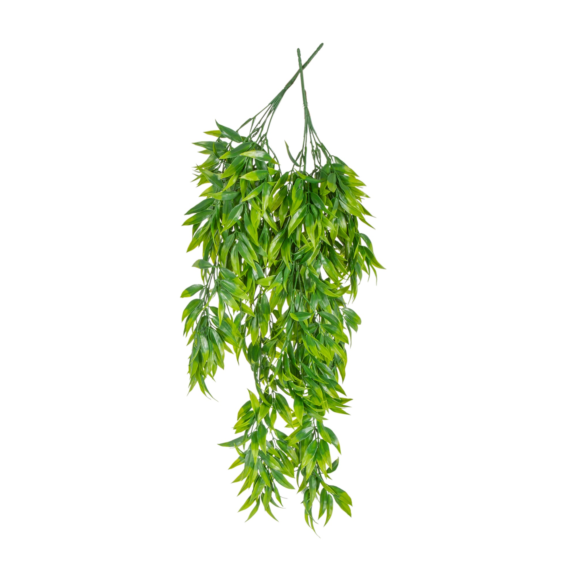 Artificial Hanging Ruscus Greenery Bush (2 pc/pk)