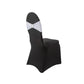 Buckle Spandex Stretch Chair Band - White
