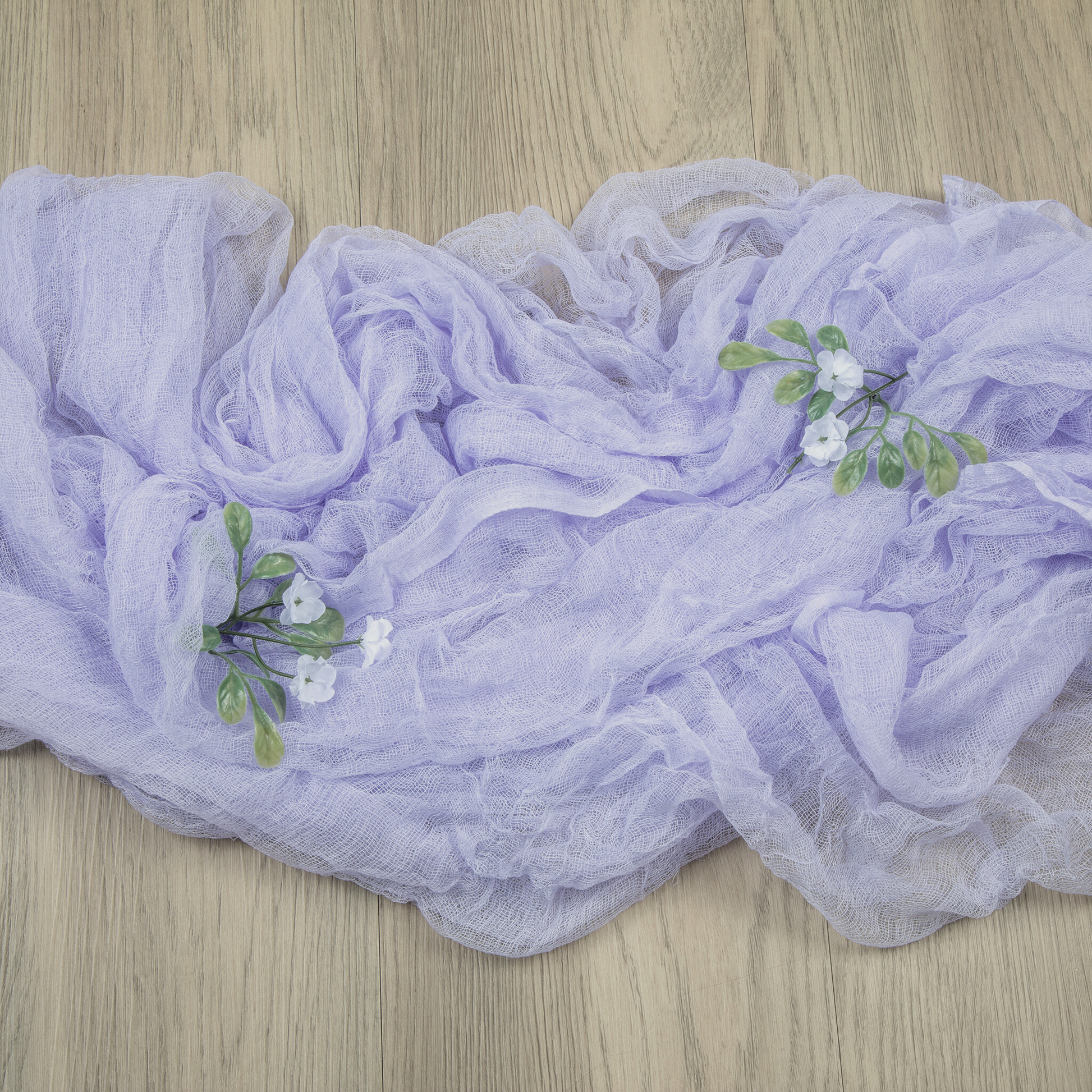 Cheesecloth Table Runner 25" x 16ft - Lavender