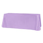 Economy Polyester Tablecloth 90"x156" Oblong Rectangular - Lavender