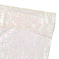 Glitz Sequin Mesh Net 10ft H x 52" W Drape/Backdrop panel - Iridescent White