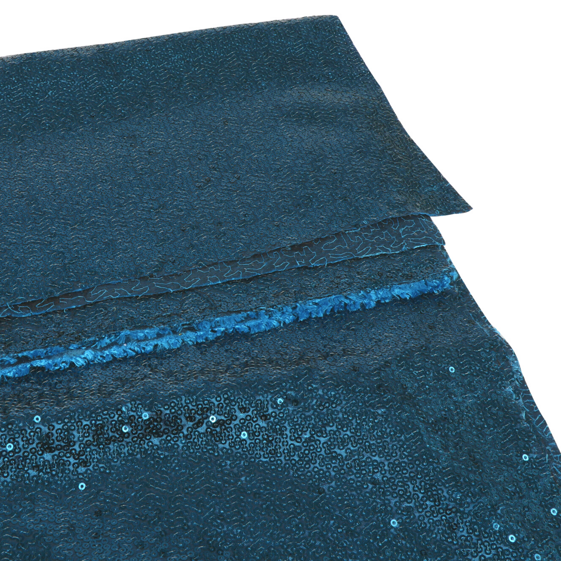 10 yards GLITZ Sequins Fabric Bolt - Navy Blue