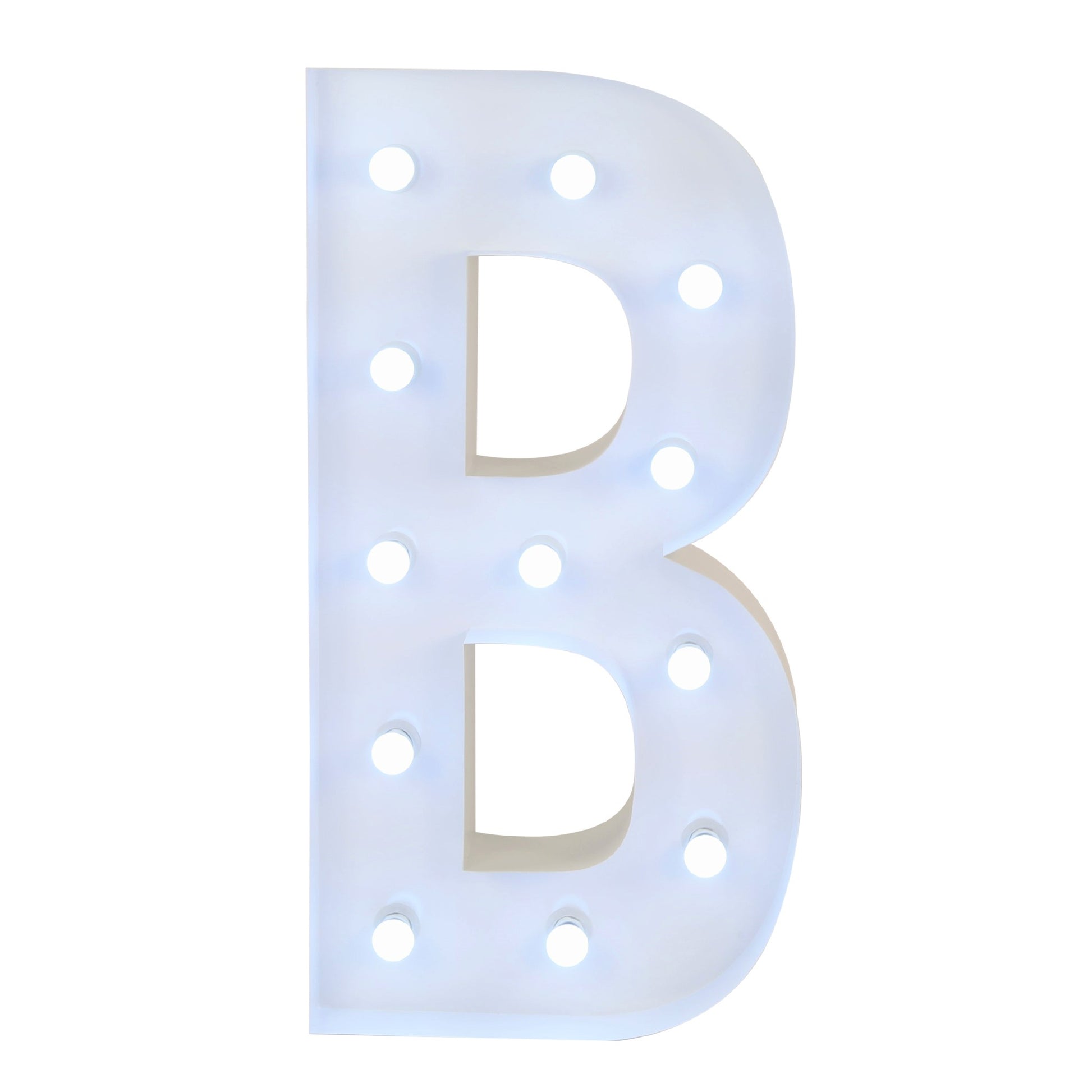 Large 4ft Tall LED Marquee Letter - B
