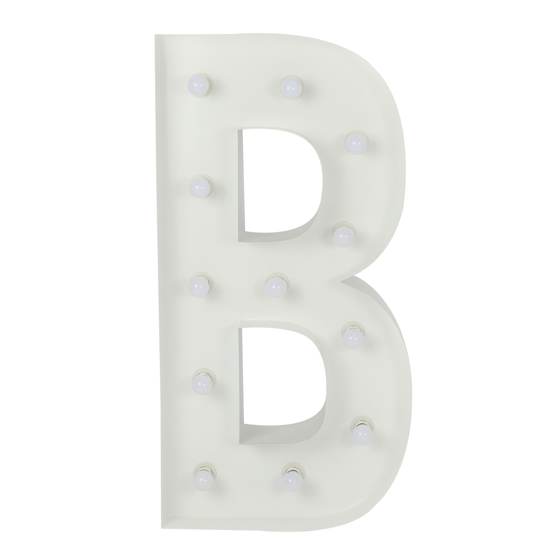 Large 4ft Tall LED Marquee Letter - B