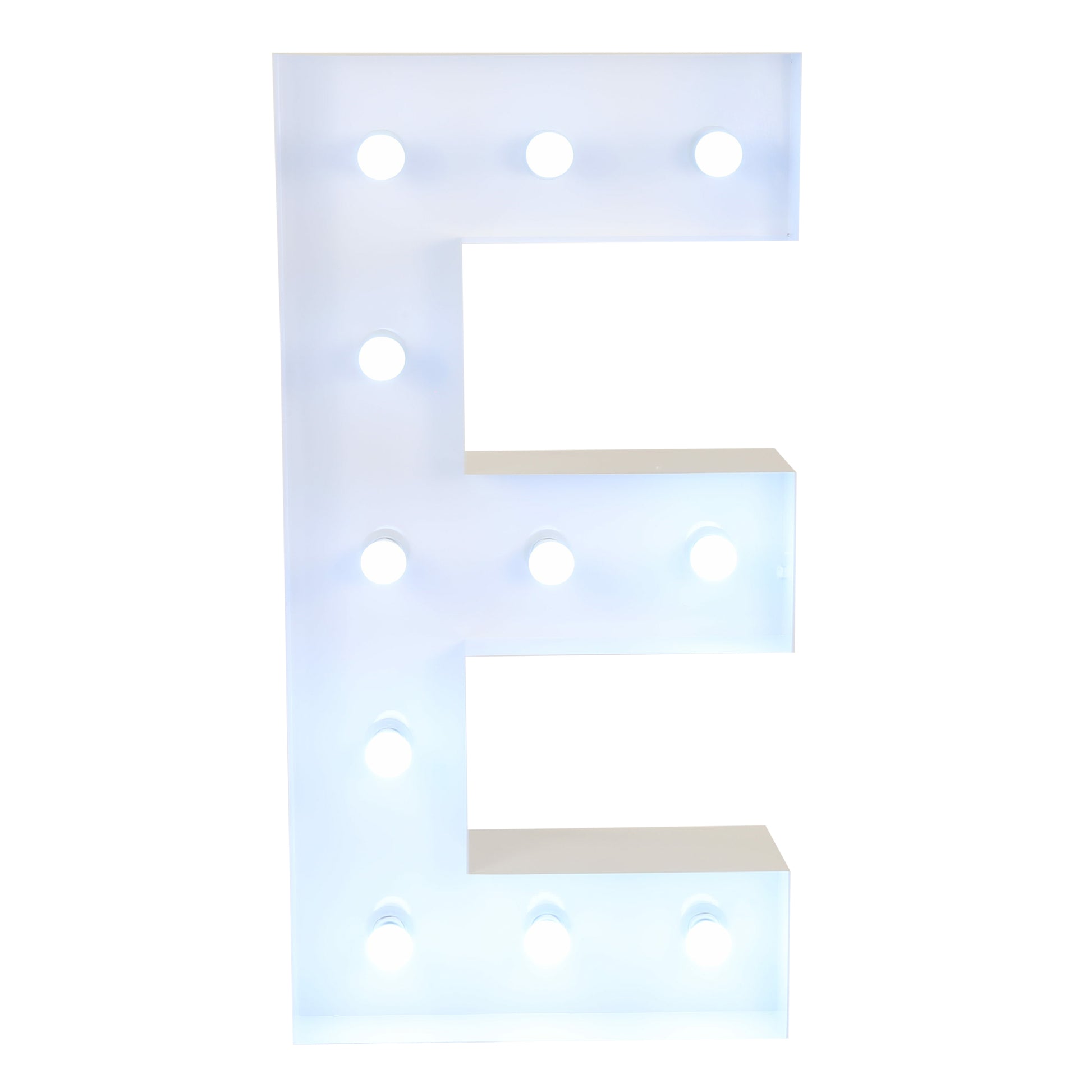Large 4ft Tall LED Marquee Letter - E