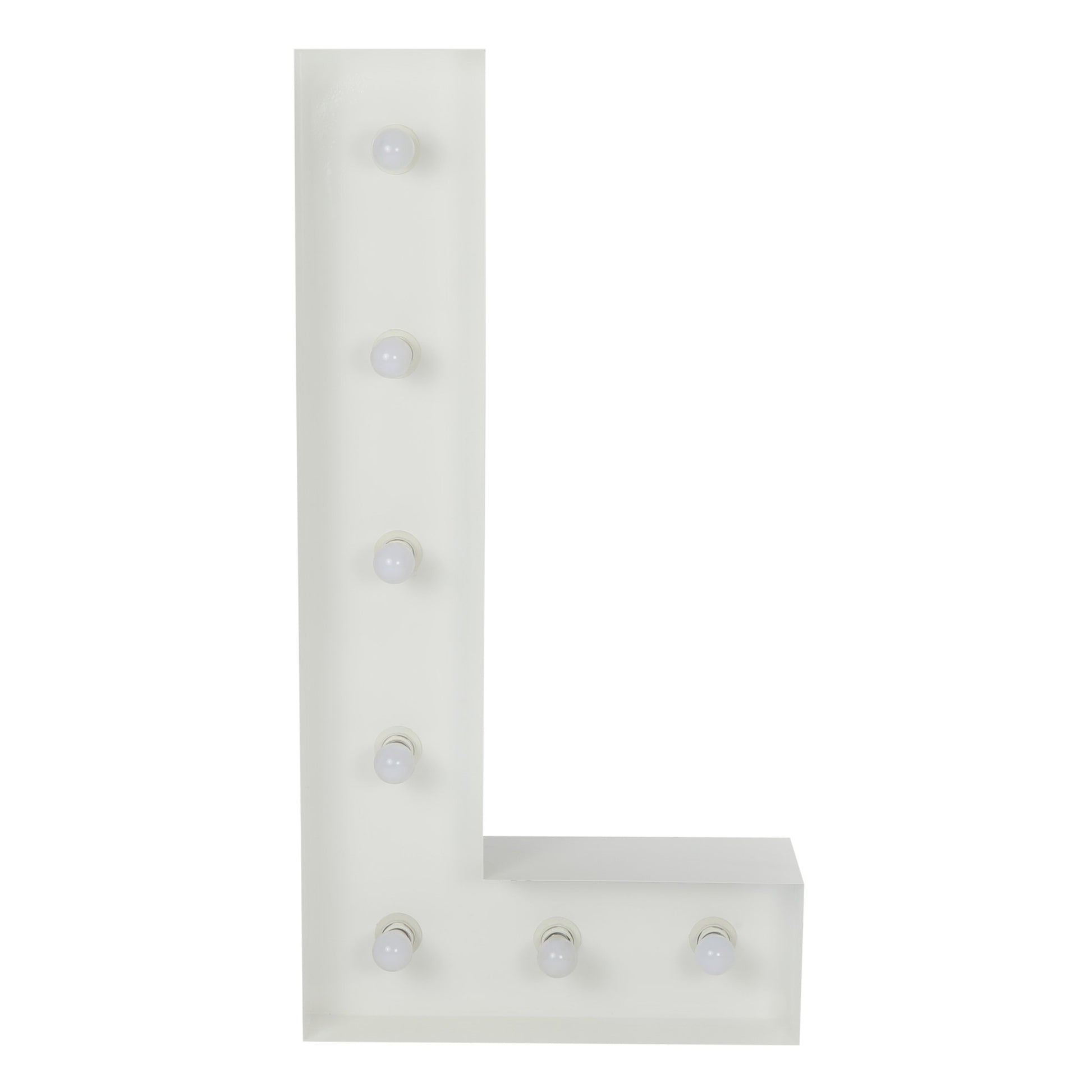 Large 4ft Tall LED Marquee Letter - L