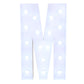 Large 4ft Tall LED Marquee Letter - M