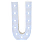 Large 4ft Tall LED Marquee Letter - U