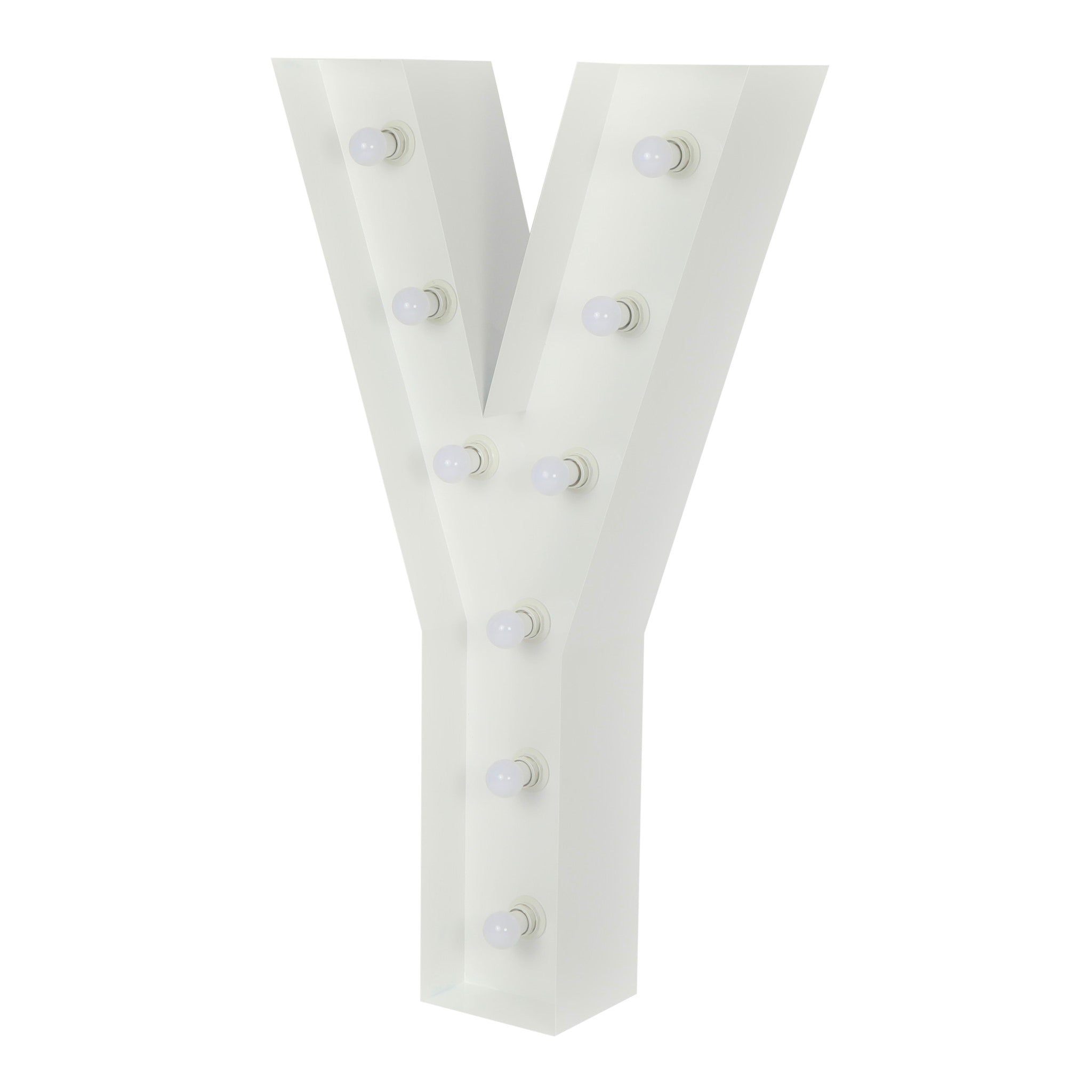 Large 4ft Tall LED Marquee Letter - Y– CV Linens