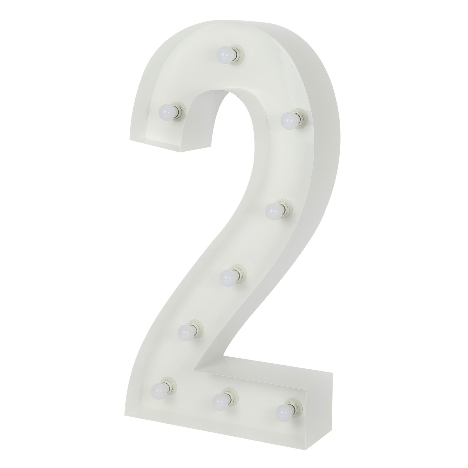 Large 4ft Tall LED Marquee Number - 2