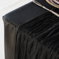 Premium Cheesecloth Table Runner 16FT x 25" - Black