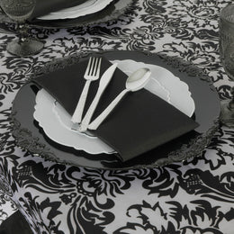Rectangular Ludwig Damask Tablecloth