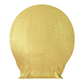 Shimmer Spandex Arch Cover for Round 7.5 ft Wedding Arch Stand - Gold