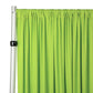 Spandex 4-way Stretch Backdrop Drape Curtain 12ft H x 60" W - Apple Green