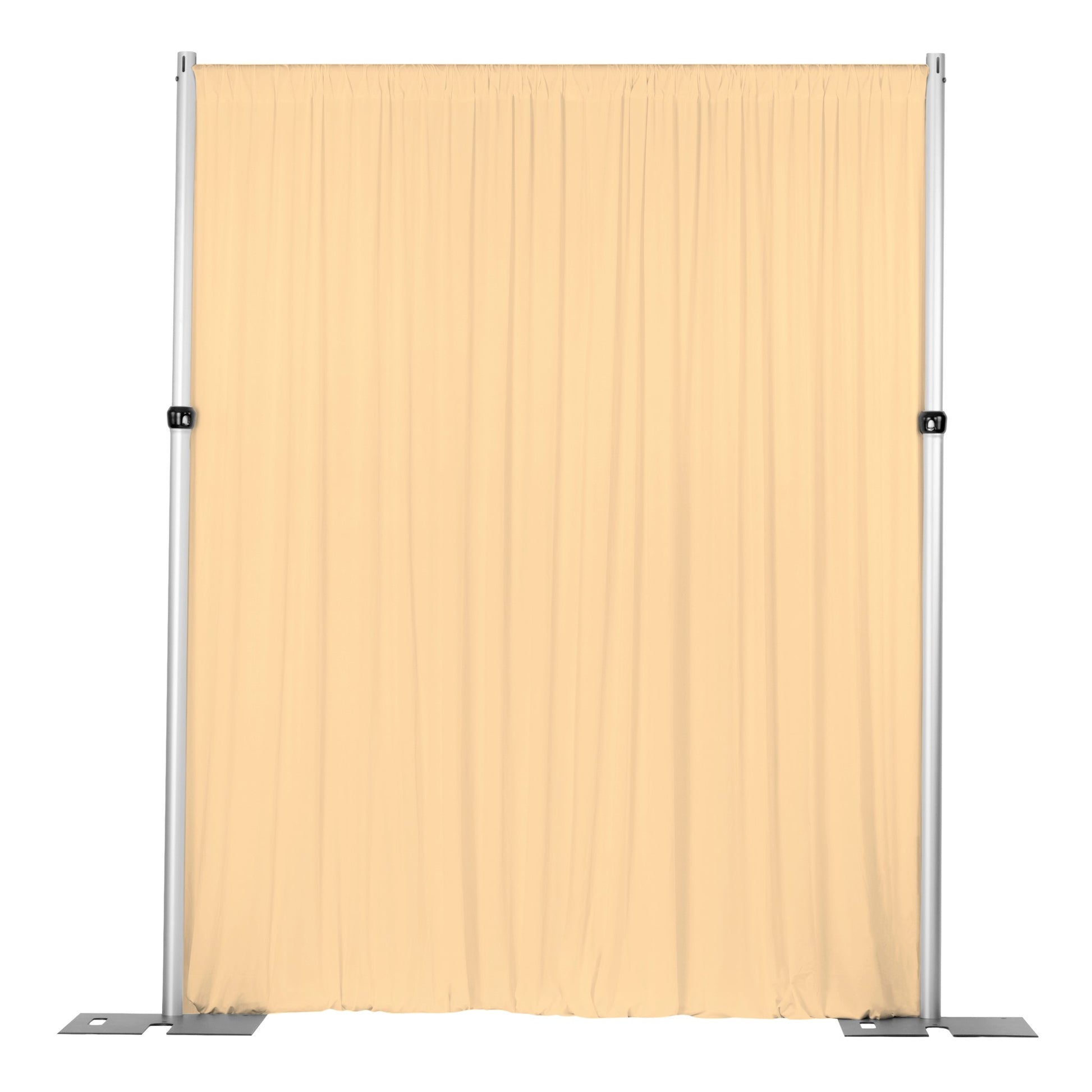 Spandex 4-way Stretch Backdrop Drape Curtain 14ft H x 60" W - Champagne