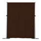 Spandex 4-way Stretch Backdrop Drape Curtain 10ft H x 60" W - Chocolate