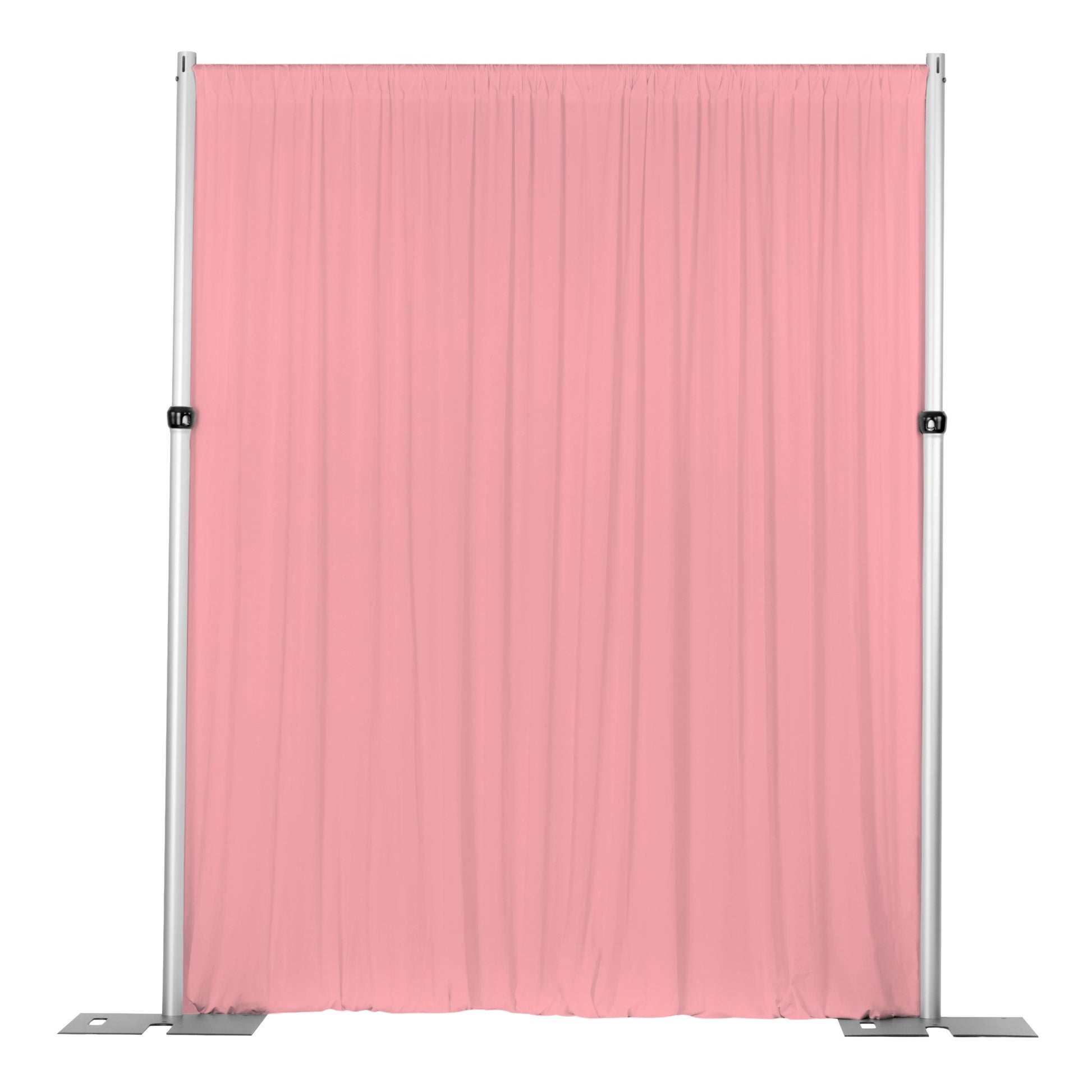 Spandex 4-way Stretch Drape Curtain 12ft H x 60" W - Dusty Rose/Mauve