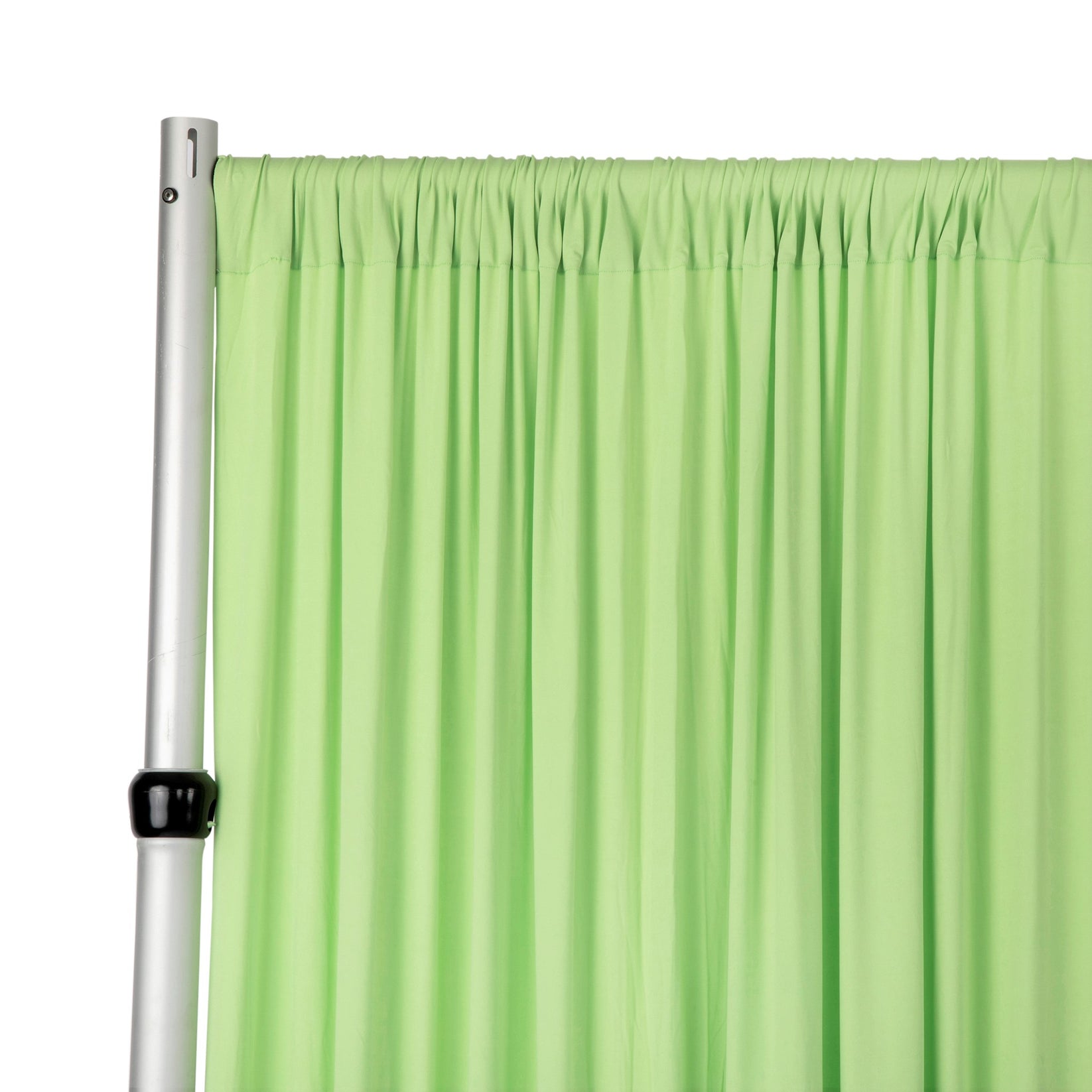 Spandex 4way Stretch Backdrop Drape Curtain 10ft H x 60" W Mint Gre